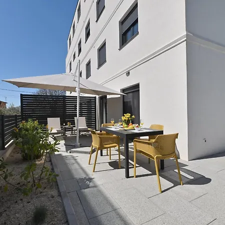 Arba Fortuna Exclusive Apartments With Private Parking Zadar Exterior photo